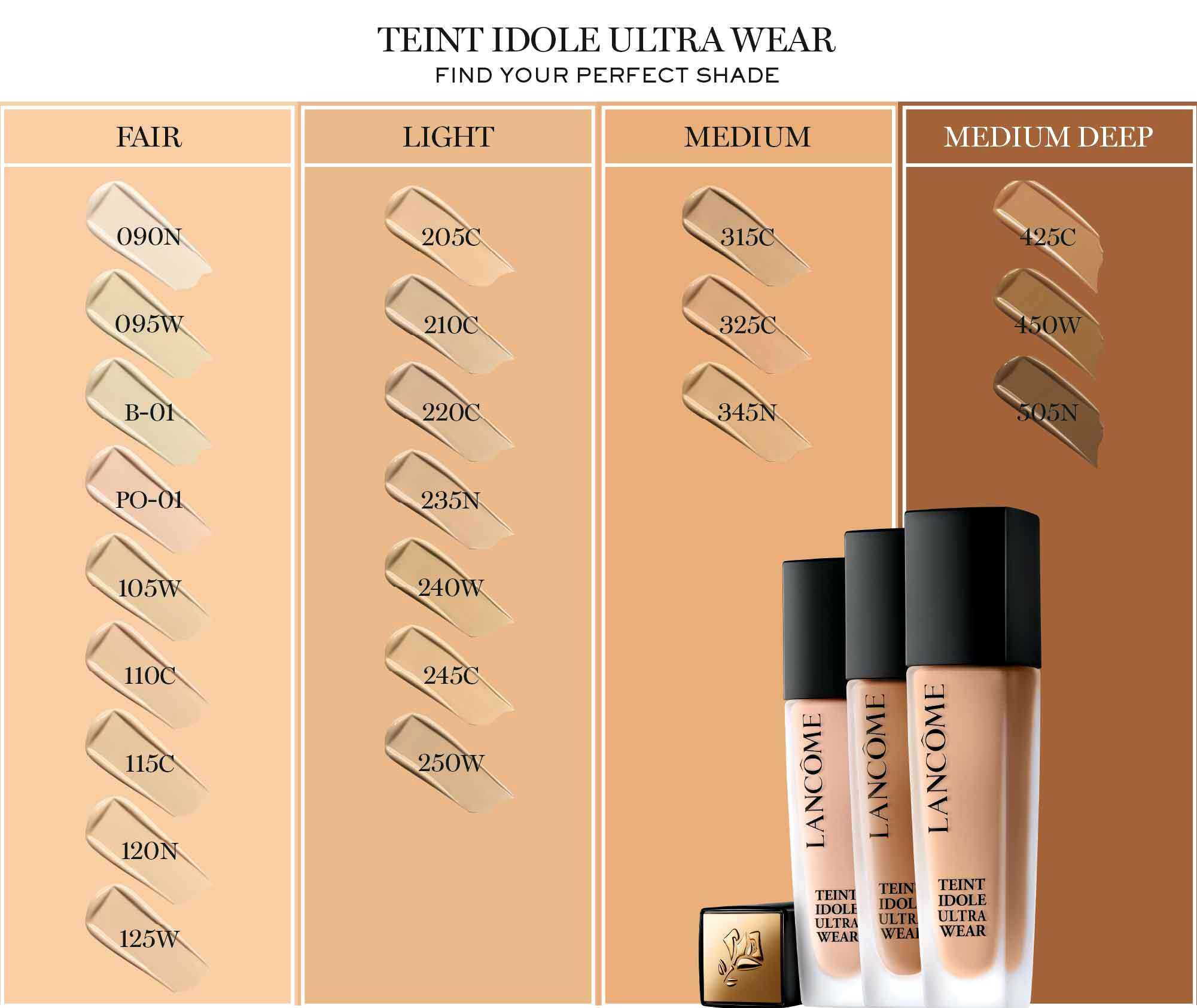 Lancome-odtiene ultra wear idole